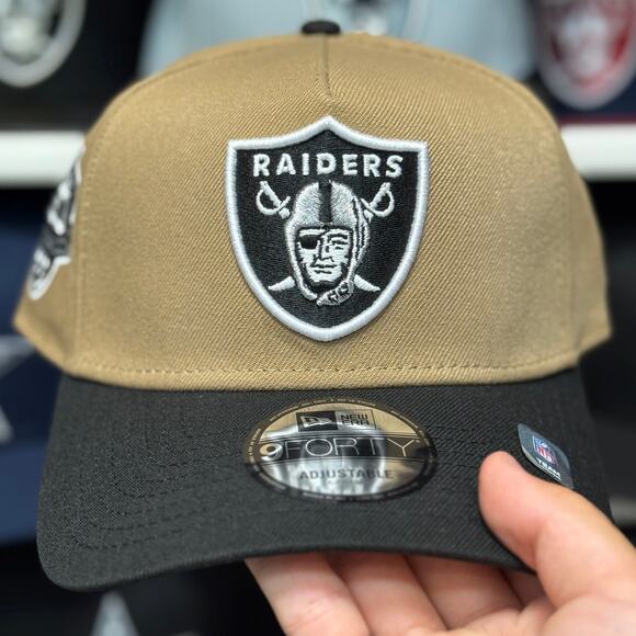 New Era Raiders '60th Anniversary' A-Frame 9FORTY Snapback - Picture 2 of 4